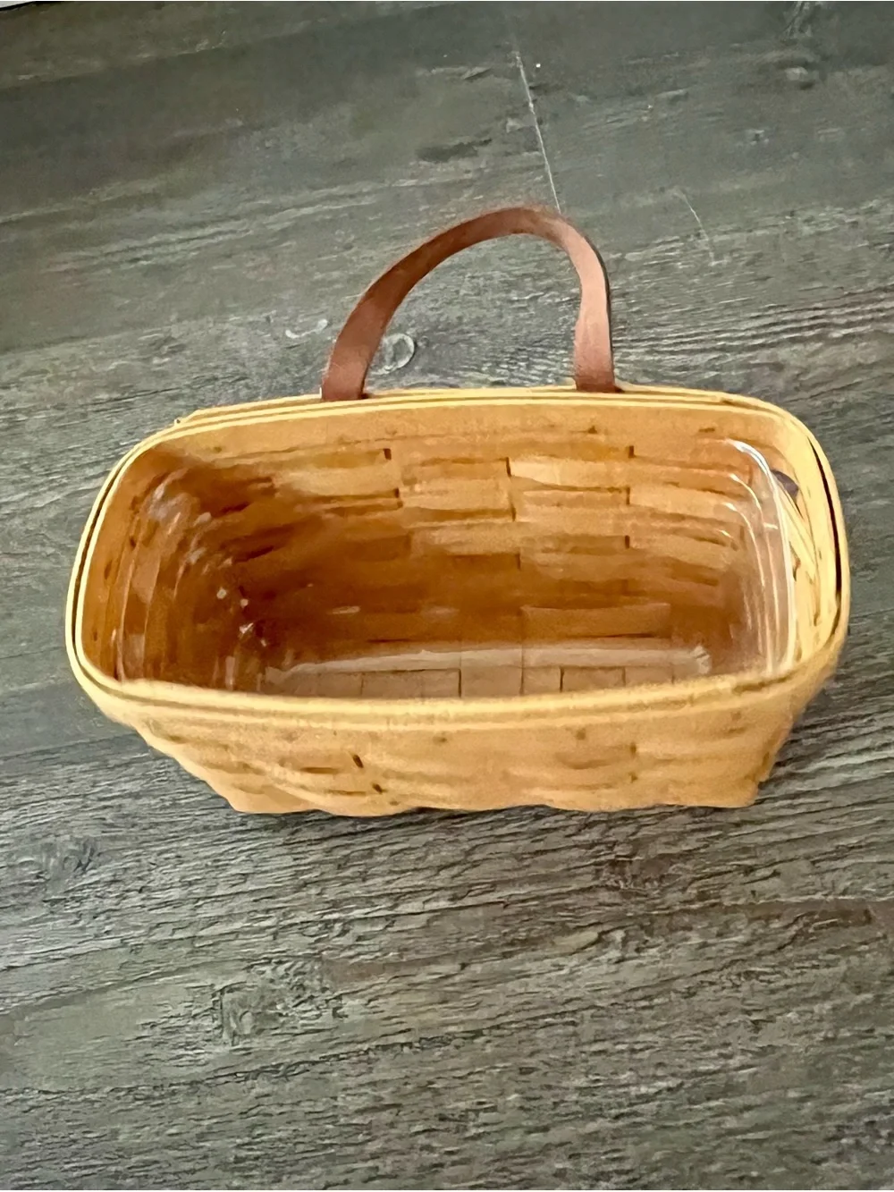 Longaberger woven basket